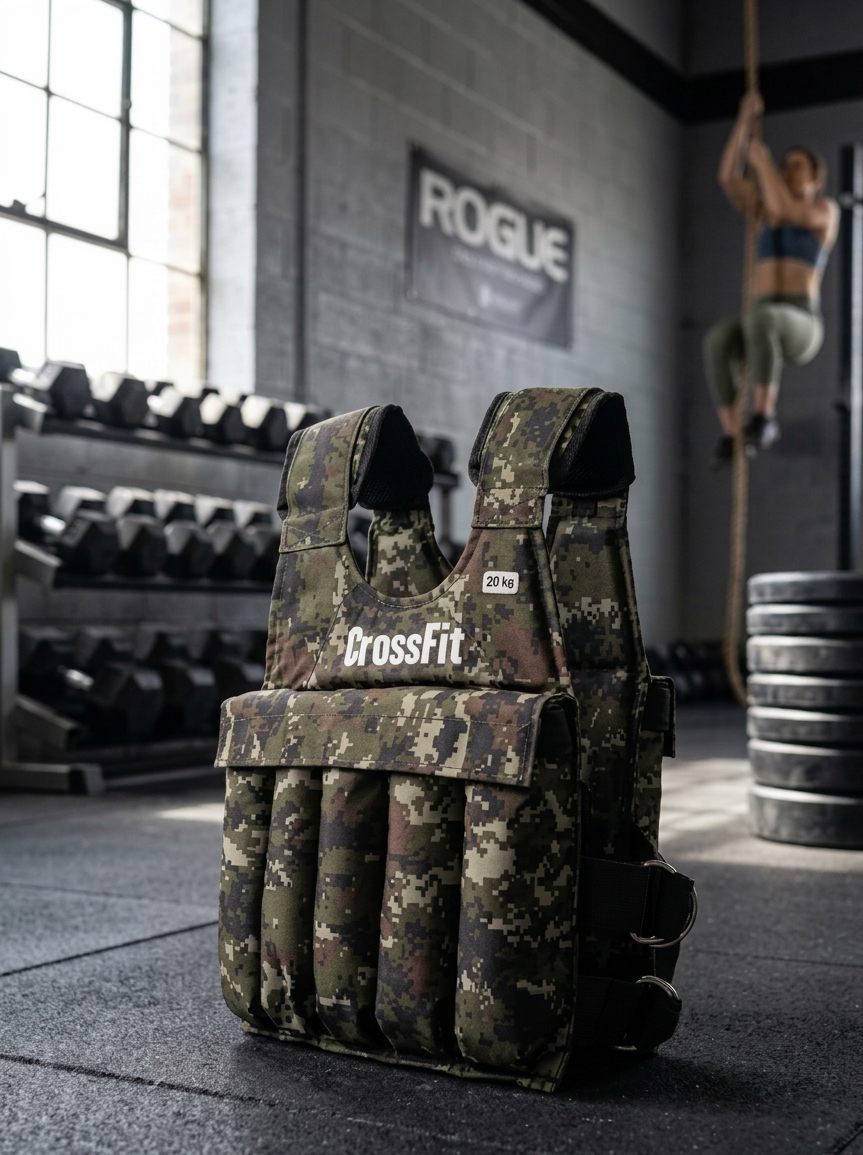 Chaleco lastrado para Crossfit y entrenamiento funcional - Thomps Sport